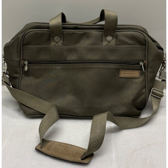 Briggs & Riley Khaki Travel Bag